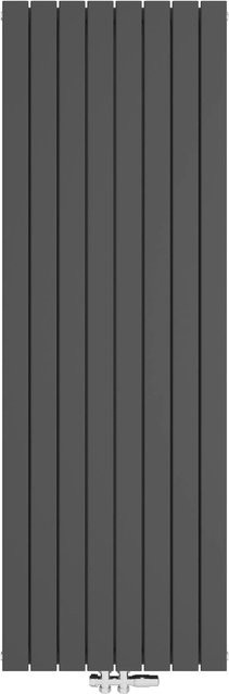Duschparadies Paneelheizkörper Doppellagig Vertikal Anthrazit B: 60,2 cm, H: 180 cm, 2317W - Bild 1