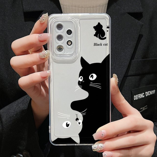 Transparente TPU Handyhülle für Samsung Galaxy A54 5G, A55, A53, A52, A35, A34, A33, S24 Ultra, S23 Plus, S22, S21, S20 FE, A32, A14, A13, A05 - Bild 1