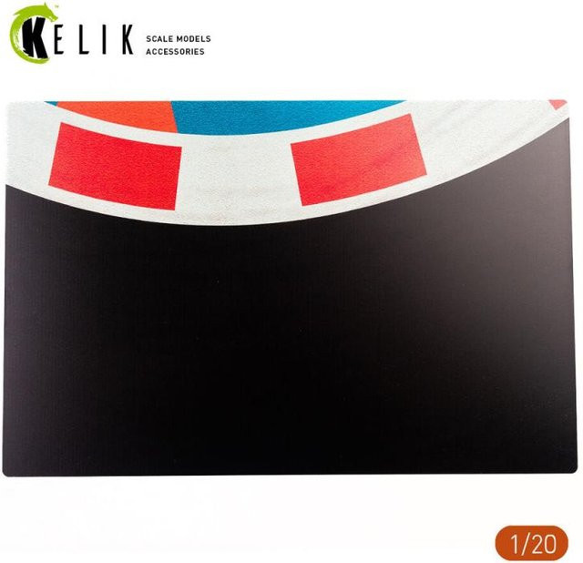 Kelik Miami Grand Prix for 2 bolides Base, Acryl, 3 mm, 1:20 - Bild 1