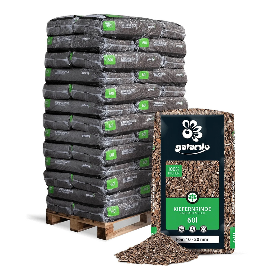 Galamio Rindenmulch Kiefer Fein, Braun, 39 x 60 l - Bild 2