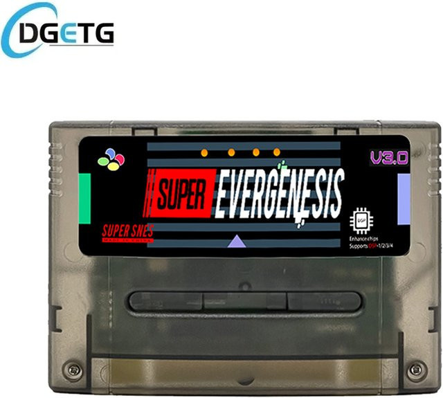 DGETG SNES 3000-in-1 Spielkassette Rev 3.0 Version in Lila mit DSP1/2/3/4 Unterstützung für SNES SFC JP/EU NTSC 16-Bit Videokonsole - Bild 1
