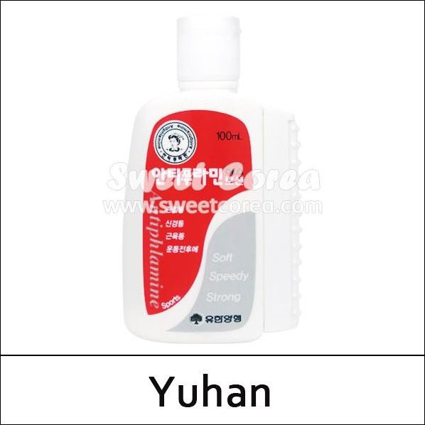 Yuhan Antiphlamine S Lotion, 100 ml, mit Menthol, Kampfer, Methylsalicylat - Bild 1
