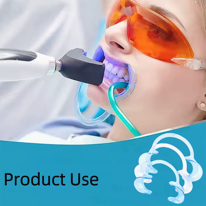 DENTWORLD Wange Retractor C Form, 10 Stück, Intraoraler Mund Expander - Bild 2