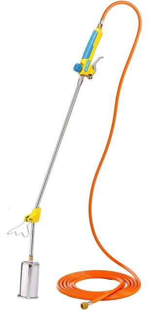 Gloria Thermoflamm bio Professional Plus Unkrautbrenner Abflammgerät in Silber - Bild 1