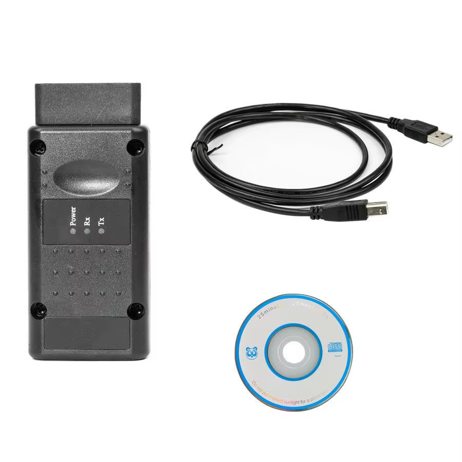 OPCOM V1.99 OBD2 CAN-BUS Code-Lesegerät mit FTDI FT232RQ für Opel in Schwarz - Bild 4