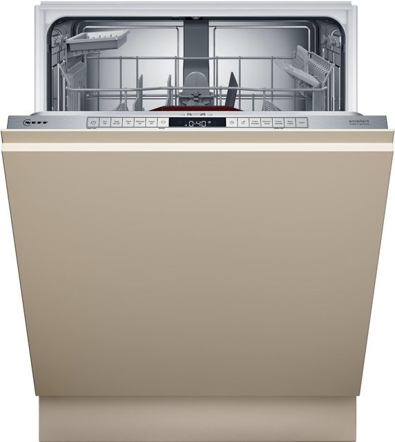 Bosch S155EBX01D N50 Einbau-Geschirrspüler vollintegriert, Beige, Breite: 60 cm - Bild 1