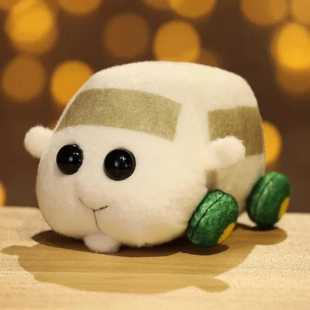 Kidsly Pui Pui Molcar Maus, Plüschtier, beige, 18cm - Bild 1