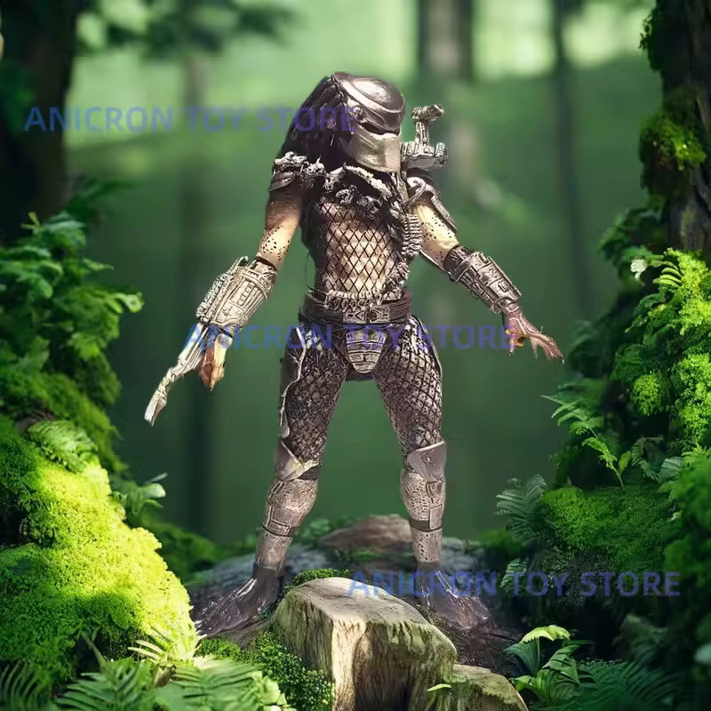 Neca Predator Jungle Series Greyback Predator Canine Lion Mask, Actionfigur - Bild 3