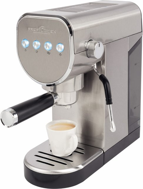 ProfiCook Siebträgermaschine PC-ES/KA 1265 in Edelstahl Silber - Bild 1