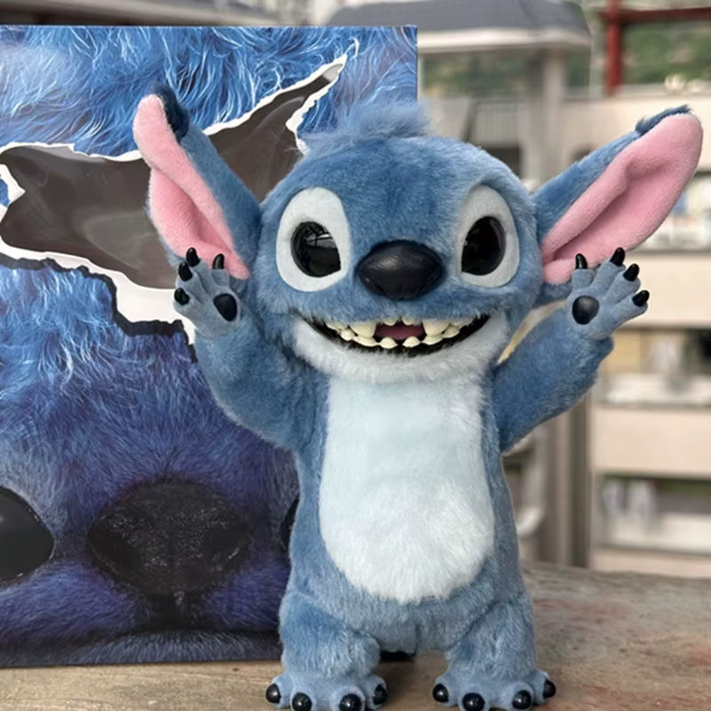 Potdemiel Stitch Actionfigur, Plüschpuppe, Blau - Bild 5