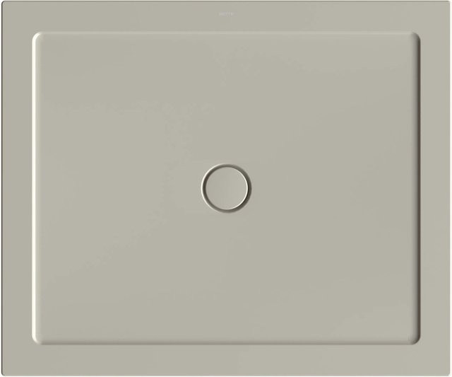 Bette Duschwanne Stage Extraflach Rechteck Stone Grey B/T: 120 x 100 cm - Bild 1