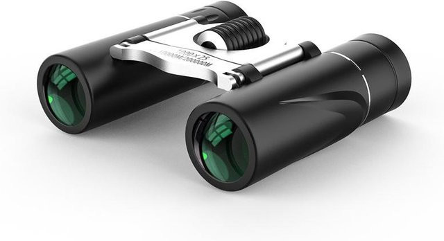BC Electrical Appliances Tragbares faltbares Mini-Fernglas mit hoher Auflösung in Schwarz - Bild 1