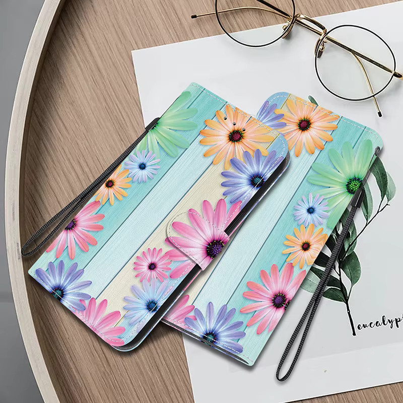 Magnetische Leder Handyhülle als Flip-Cover Brieftasche für Honor X60i X9B X9C X8B X8C X7B X7C X6B X6A X7A X8A X5 X7 X8 X9 5G Plus in Multicolour - Bild 2