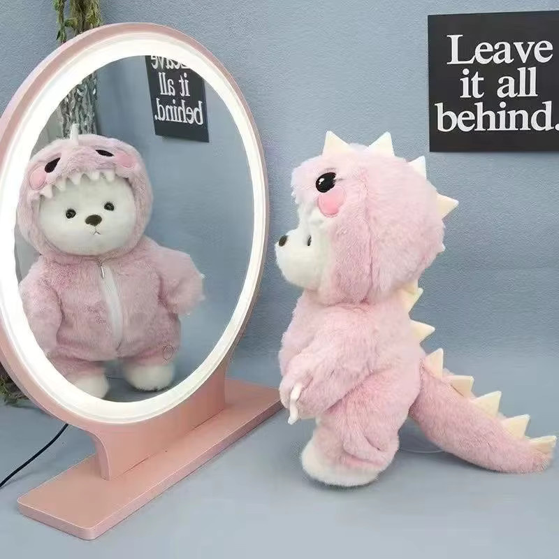 Bandai Puppenkleidungsset Bär Kawaii Anime Zubehör in Rosa und Weiß für 30 cm Figuren - Bild 2