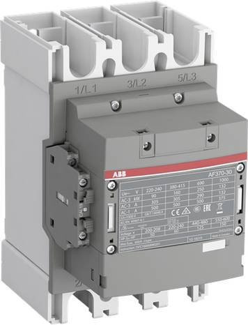 ABB AF370-30-11-12 Schütz in Grau mit 4 Schließern und 1 Öffner für 200kW - Bild 1