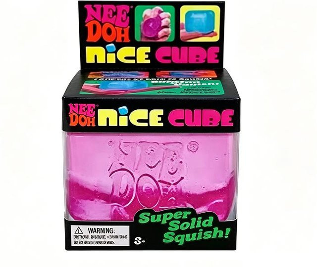 Schylling Needoh Nice Cube, Sensorisches Spielzeug, Anti-Stress-Blöcke - Bild 1