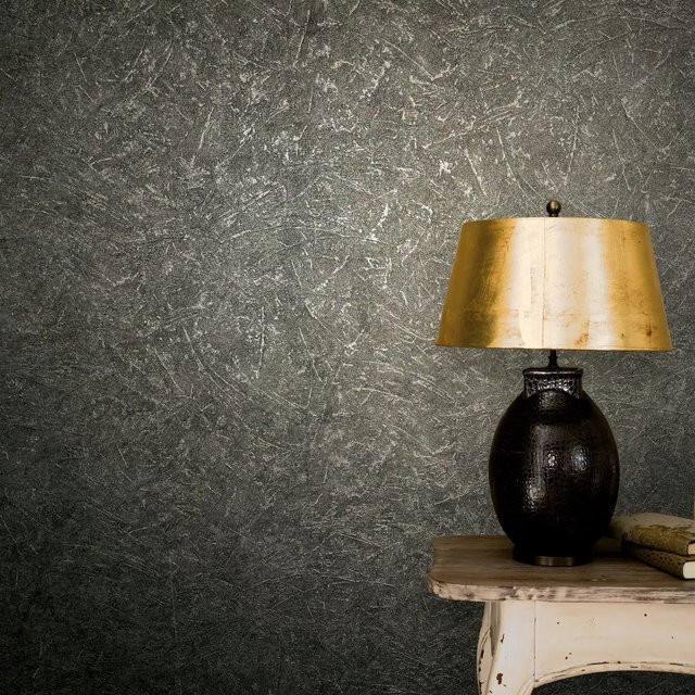 Marburg Vliestapete Vintage Deluxe Betonoptik in Anthrazit-Silber-Grau mit abstraktem Industrial-Design - Bild 1