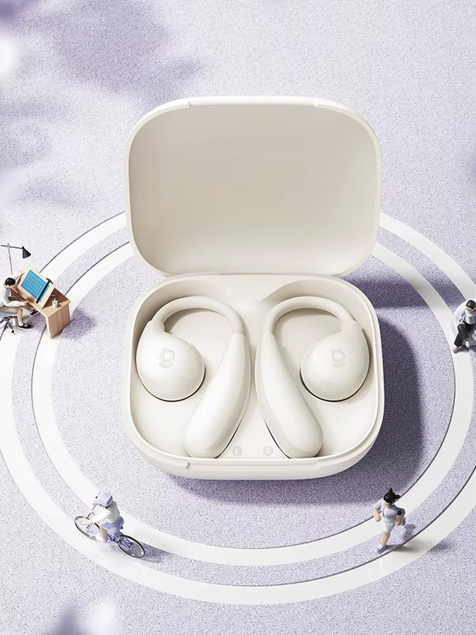 Baseus BF1 Lite Open-Ear Sport Bluetooth 5.4 Kopfhörer mit starkem Bass und 60 Stunden Spielzeit - Bild 1