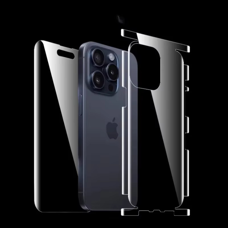 Hydrogel Schutzfolie für Apple iPhone 17 Pro Max und iPhone 16 Pro in Transparent (Matte oder HD) - Bild 3