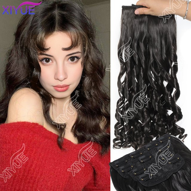 XIYUE Haarverlängerung Roman-Roll, schwarz, Ombre, Damen - Bild 1