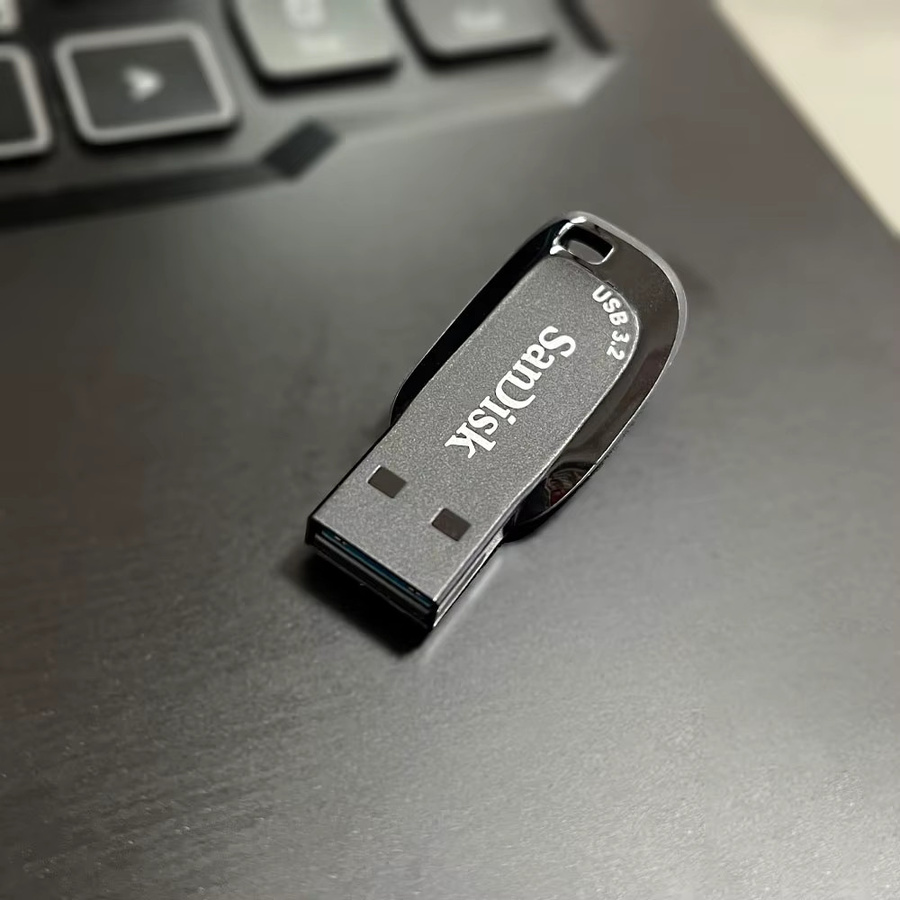 SanDisk USB 3.2 Mini-Pendrive CZ410 USB-Flash-Laufwerk in Schwarz mit bis zu 100 MB/s Lesegeschwindigkeit - Bild 5