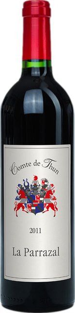 Comte de Thun La Parrazal Rotwein, Merlot, 2015, Gaillac, Frankreich, trocken, 0,75 l - Bild 1