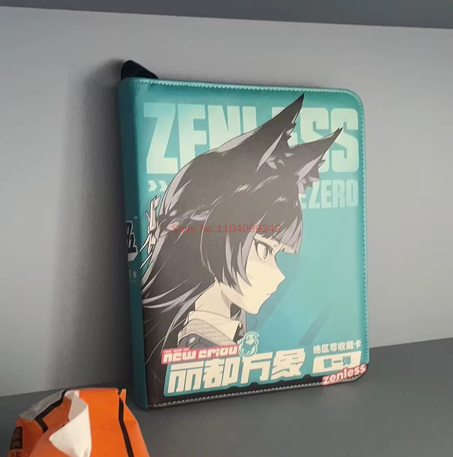 Bandai Zenless Zone Zero Sammelkarten-Ordner, Schwarz - Bild 2