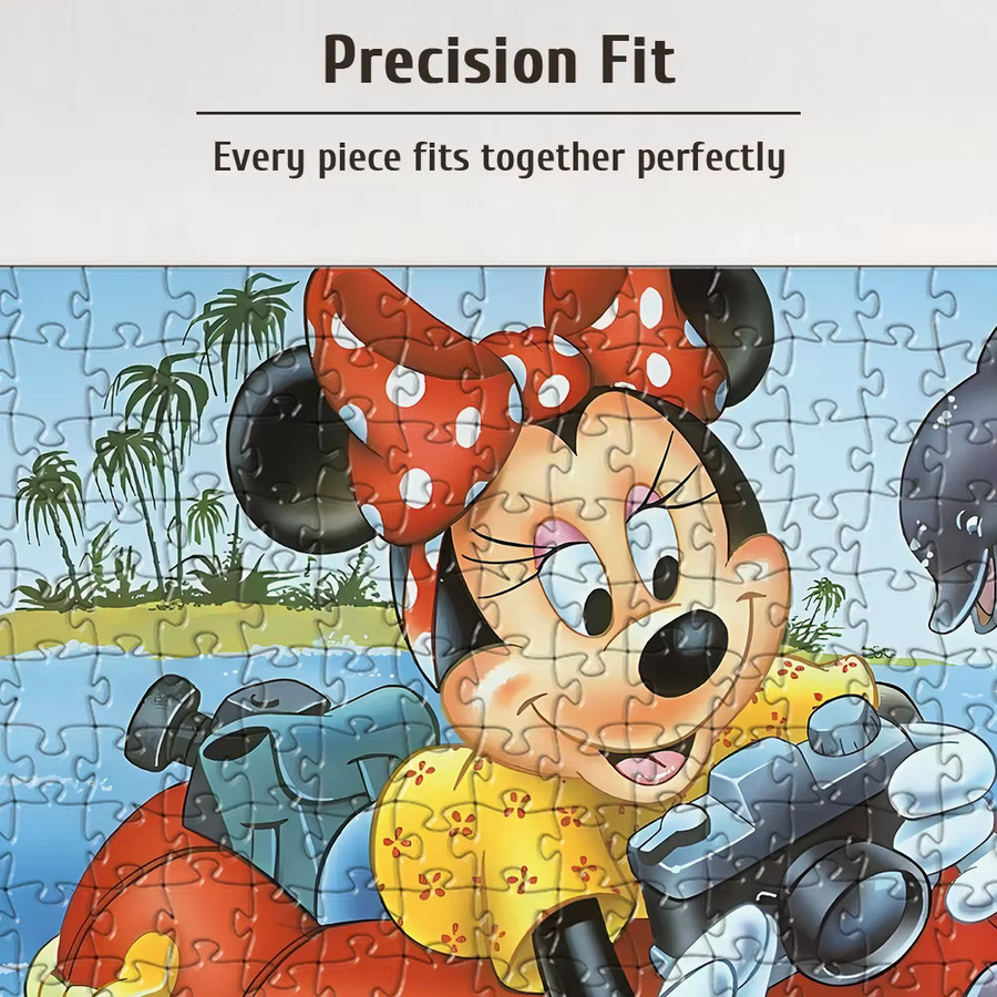 Funko Disney Mickey und Minnie, Holzpuzzle, 108 Teile - Bild 3