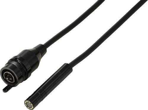 VOLTCRAFT BS-805 Kamera-Kabel mit 20m Länge, 8mm Sondendurchmesser, LED-Beleuchtung und wasserdichter Ausführung in Schwarz - Bild 1