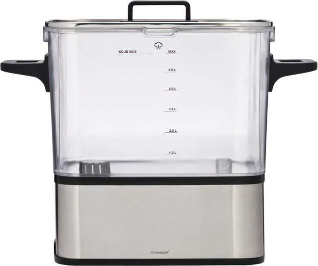 WMF Lono Sous Vide Garer Pro in Schwarz und Silber aus Edelstahl - Bild 1