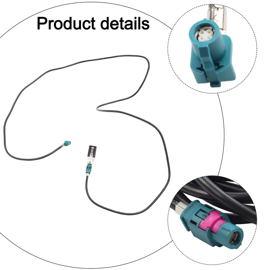 USB-Schnittstellenkabel für BMW EVO und NBT mit 4-Pin-Verbindung und USB-C, Schwarz, Länge: 100 cm - Bild 3