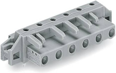 WAGO Buchsengehäuse-Platine 232 Polzahl, grau, Rastermaß: 7.50 mm, 25 Stück - Bild 1