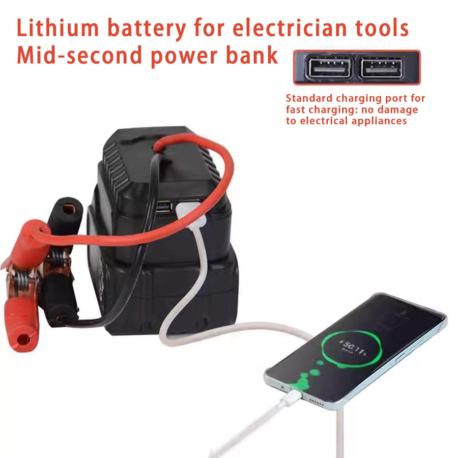 ForMakita Lithium Jump Starter Tragbare Jumper Box mit Schnellladung für Automotive Booster - Bild 3