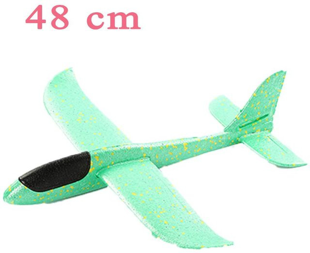 Linyi toy Wurf Gleiter, Flugzeug, 48cm, Selbstmontage - Bild 1