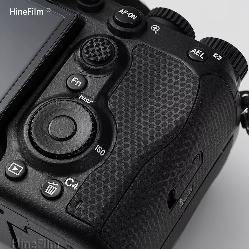 Hinefilm Skin Schutzfolie für Sony Alpha 1 II ILCE-1M2 Kamera in Schwarz und Blau - Bild 3