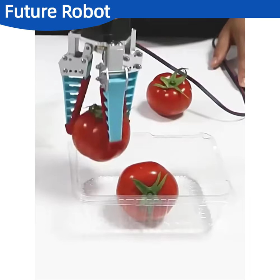 FutureTrace Greifer, adaptiver pneumatischer elektrischer Steuerroboter, flexible mechanische Klaue, bionischer flexibler mechanischer Finger- und Obstsortiergreifer - Bild 2