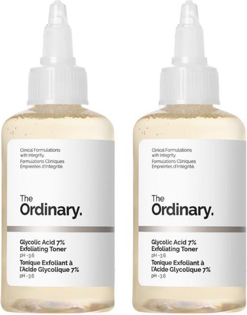 The Ordinary Glykolsäure 7% Peeling-Toner, 2x 100 ml, AHA, Aloe Vera - Bild 1