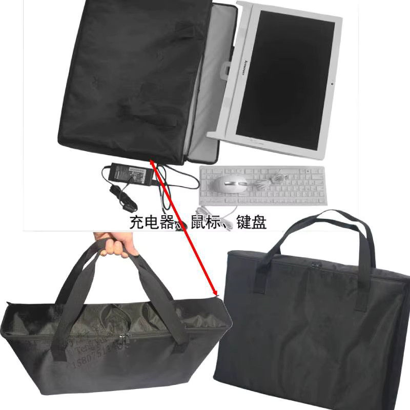 KIZN All-in-One Computer Handtasche für ASUS Dell Lenovo bis 26 Zoll, Schwarz - Bild 5