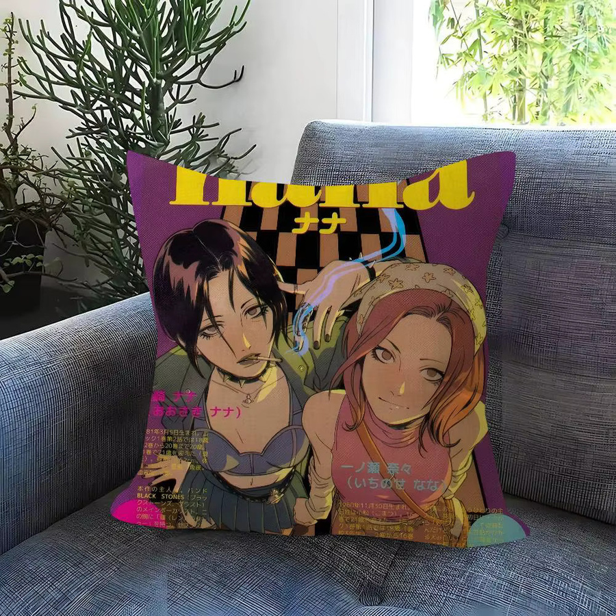 Anime NANA Kissenbezug für dein Zuhause oder Auto, B/B/H: 45 x 45 cm - Bild 4