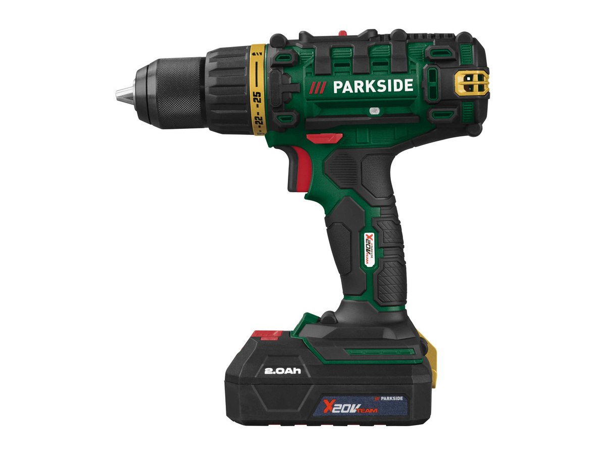 PARKSIDE Akku-Bohrschrauber Limited Edition PABS 20-Li G8 in Grün inklusive Akku und Ladegerät - Bild 3