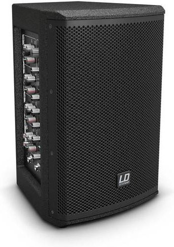 LD Systems MIX 6A G3 Aktiver PA Lautsprecher in Schwarz mit 6,5 Zoll Tieftöner und 70W Leistung - Bild 1