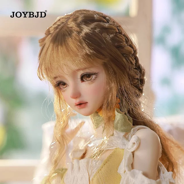 Joybjd Calis Fullset A Bjd Puppe, 1/4, mit Muxi-Körper, Sonnenblumen-Blumenarrangierer im pastoralen Stil - Bild 1