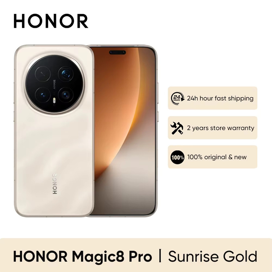 HONOR Magic 8 Pro 5G Smartphone Gold mit 6,71 Zoll OLED Display, Snapdragon 8 Elite Gen 5, 200MP AI-Kamera, 6270mAh Akku, 100W Schnellladen, NFC und eSIM - Bild 6