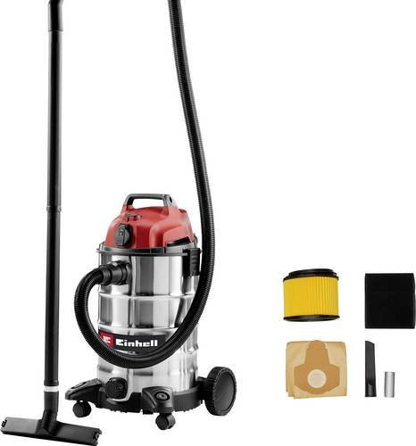 Einhell TC-VC 3055 SA Nass-/Trockensauger in Silber/Rot mit 30 l Behältervolumen - Bild 1