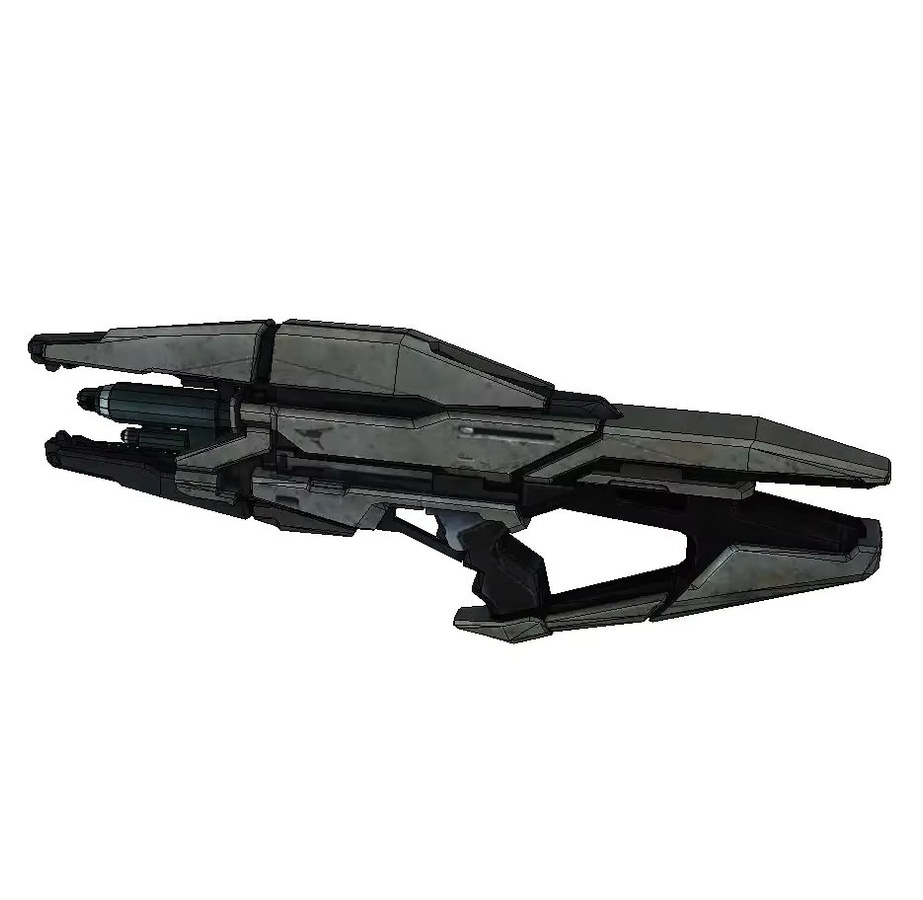 GRAPMAN Mass Effect 3 Phaeston-Gewehr, Papiermodell, Maßstab 1:1 - Bild 2