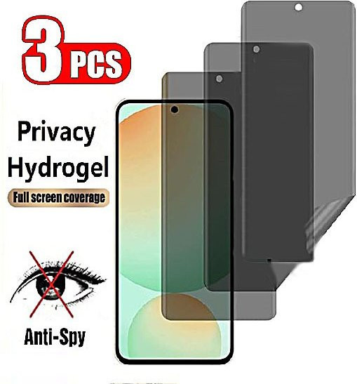 3er-Pack Anti-Spy Privatsphäre Hydrogel Displayschutzfolie für Motorola E13 E14 E15 G04 G04s G05 G06 G13 G14 G23 G15 G24 G56 G100 Pro - Bild 1