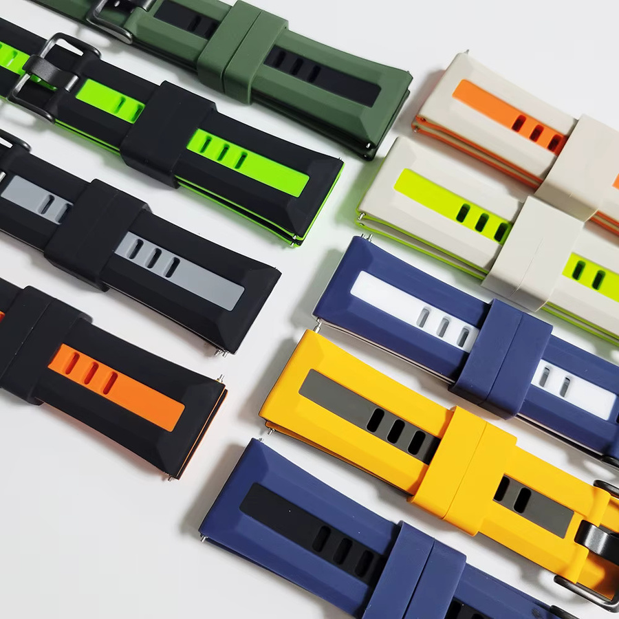 Xiaomi Uhrenarmband Silikon, 22mm, QuickFit - Bild 1