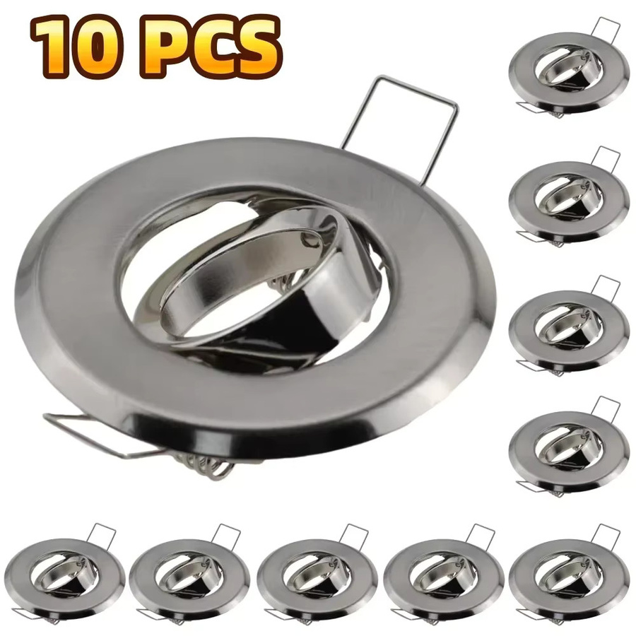 JOYINLED verstellbarer Downlight-Halter aus Metall als Deckeneinbau-Rahmen für MR11-Glühbirnen für moderne Showcase- und Gallery-Beleuchtung - Bild 2