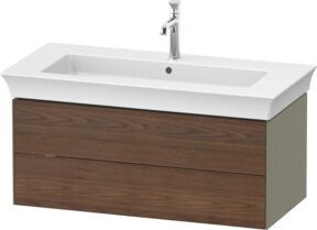 Duravit Waschtischunterschrank ohne Aufsatz White Tulip Hochglanz B/T/H: 98,4 x 45,8 x 45,8 cm - Bild 1
