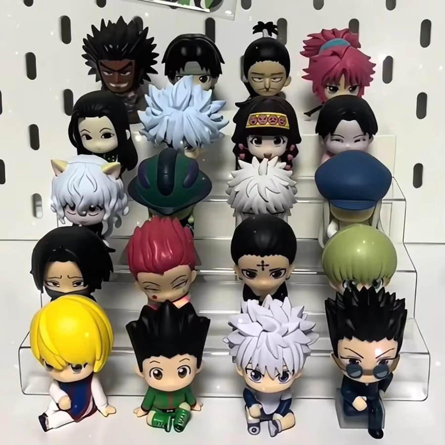 8er Set Hunter x Hunter Action Figuren aus PVC von Bandai in Multicolor - Bild 5